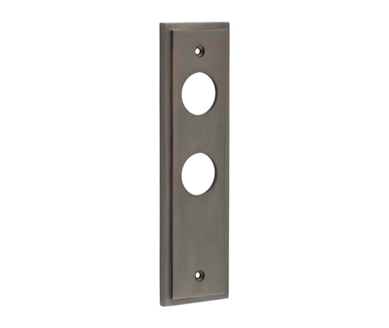 200x55mm Db Bath 57mm C/c Back Plates For Lever On Rose