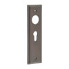 200x55mm DB Euro 47.5mm C/C back plates for lever on rose