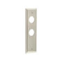 200X55MM SN BATH 78MM C/C back plates for lever on rose