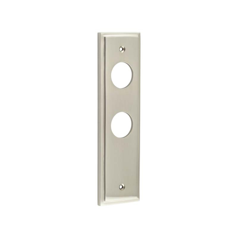 200x55mm Sn Bath 78mm C/c Back Plates For Lever On Rose