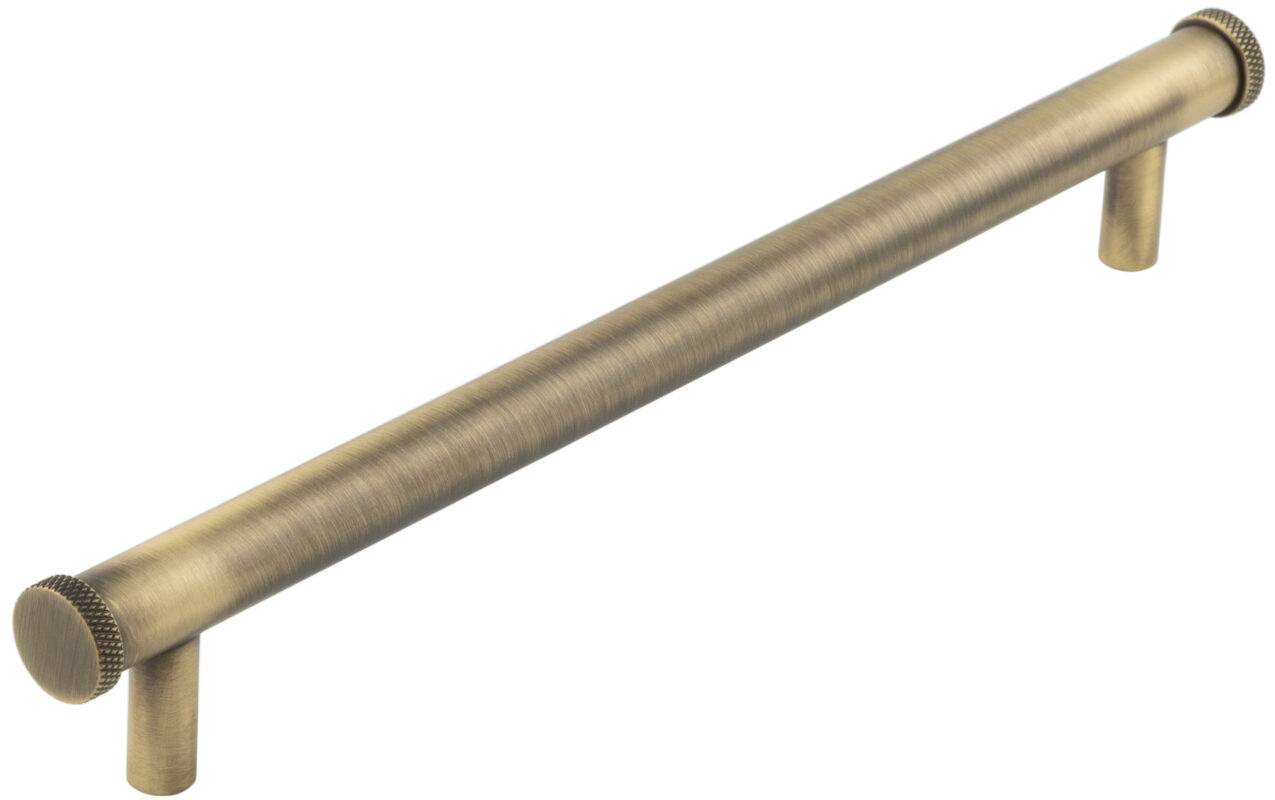 Wenlock AB 224mm Diamond Knurled End Cap Cabinet Handle 2 Wenlock AB 224mm Diamond Knurled End Cap Cabinet Handle