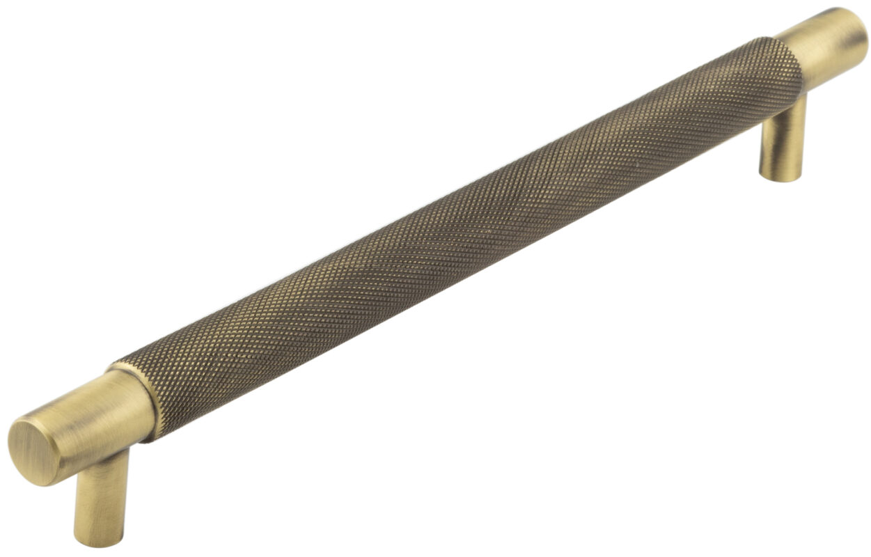 Taplow AB 224mm Diamond Knurled Cabinet Handle 10 Taplow AB 224mm Diamond Knurled Cabinet Handle