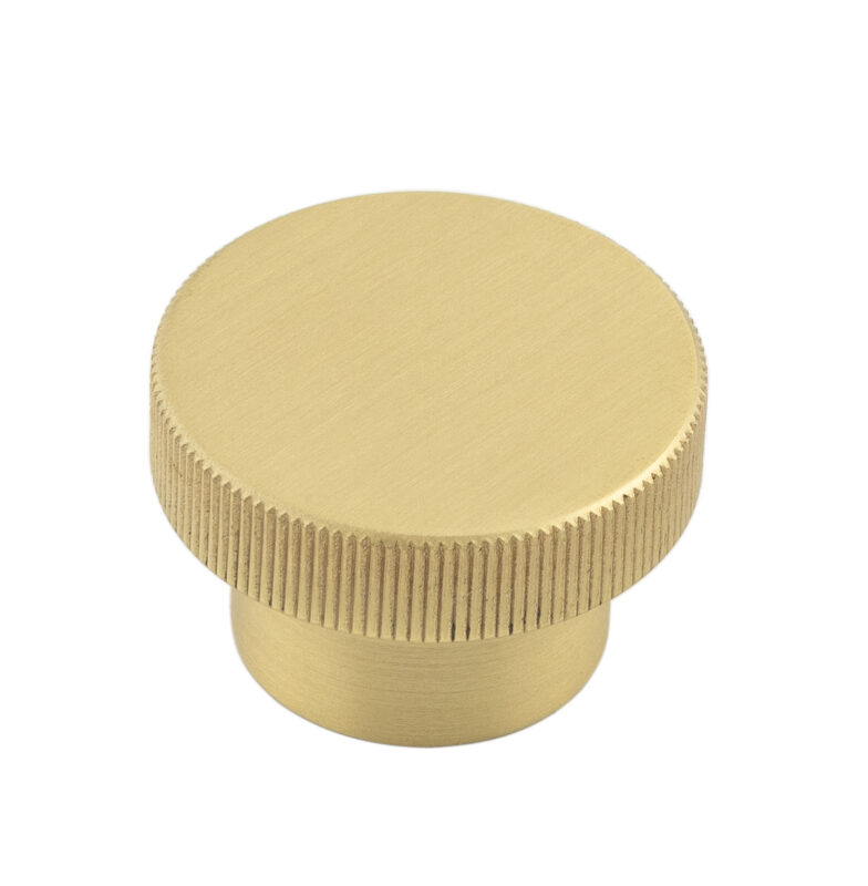 Thaxted SB 40mm Line Knurled Cupboard Knob 4 Thaxted SB 40mm Line Knurled Cupboard Knob