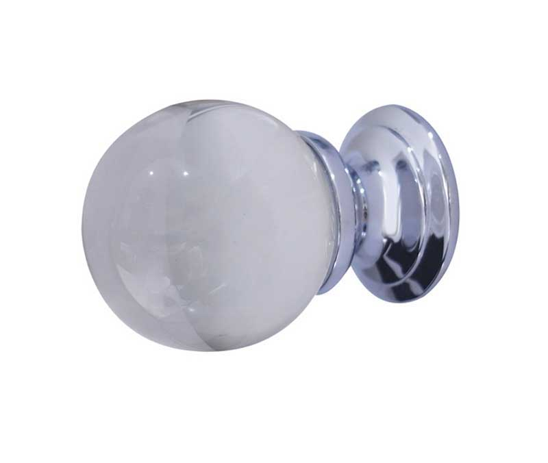 Pc 25mm Clear Glass Ball Knob