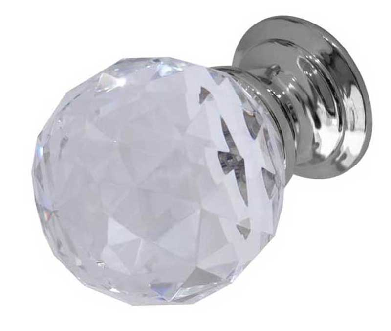 40mm Pc Faceted Ball Knob