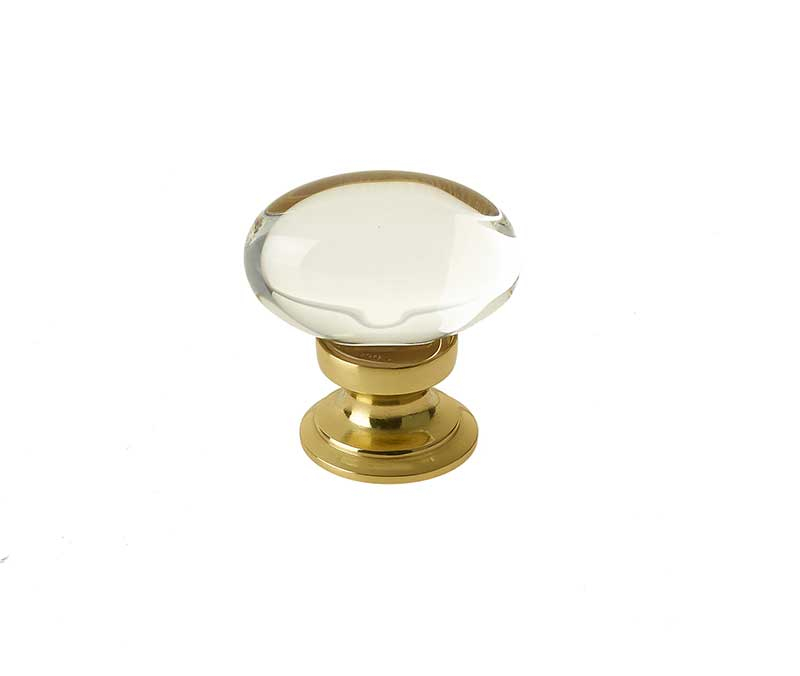 31mm Pb Oval Glass Cbd Knob