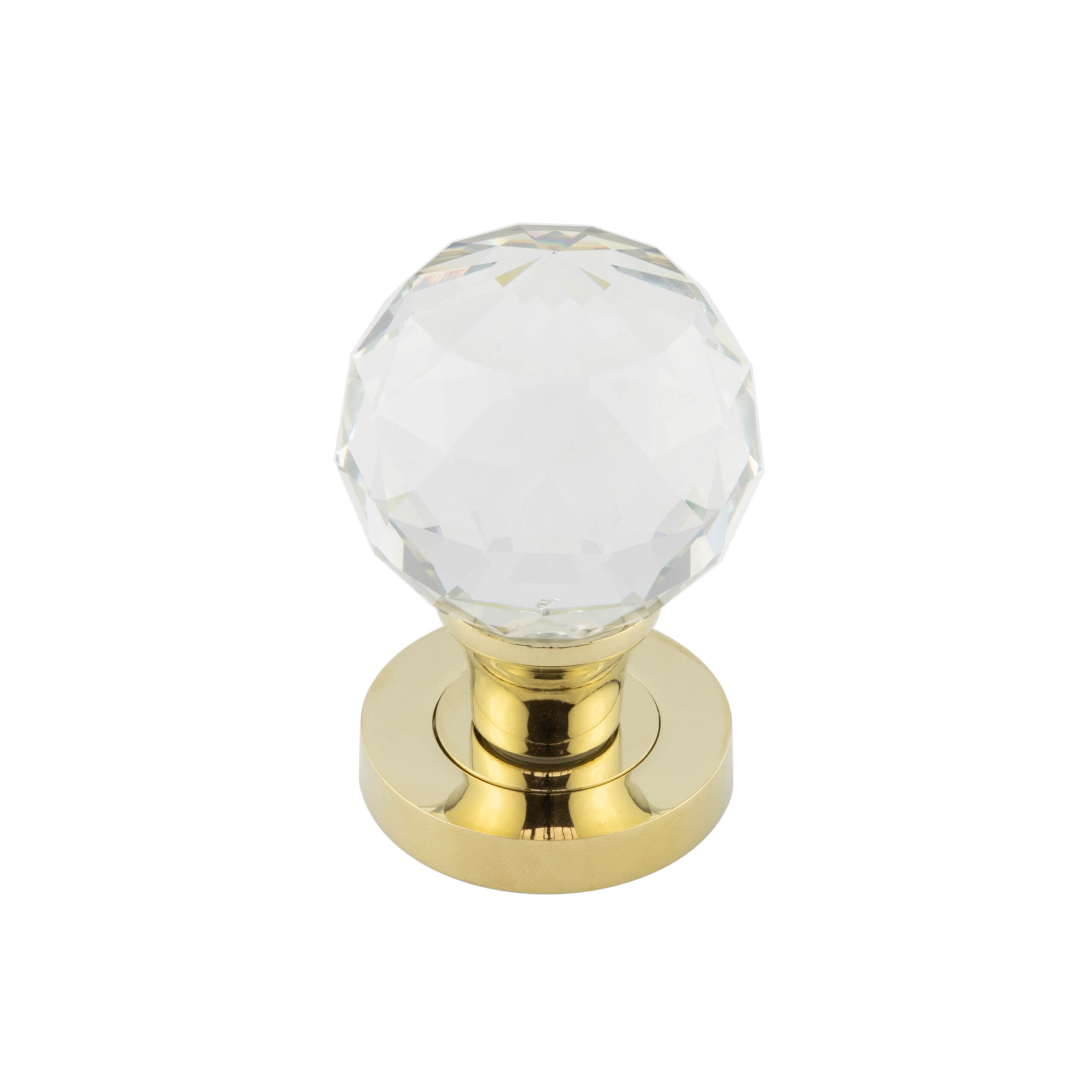 Pvd Faceted Mortice Knob