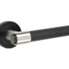 MB T-bar knurled lever on round rose