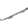 315x15x6mm Bulb end casement stay Patina pewter finish