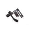 95x55mm Bulb end casement fastener Black finish