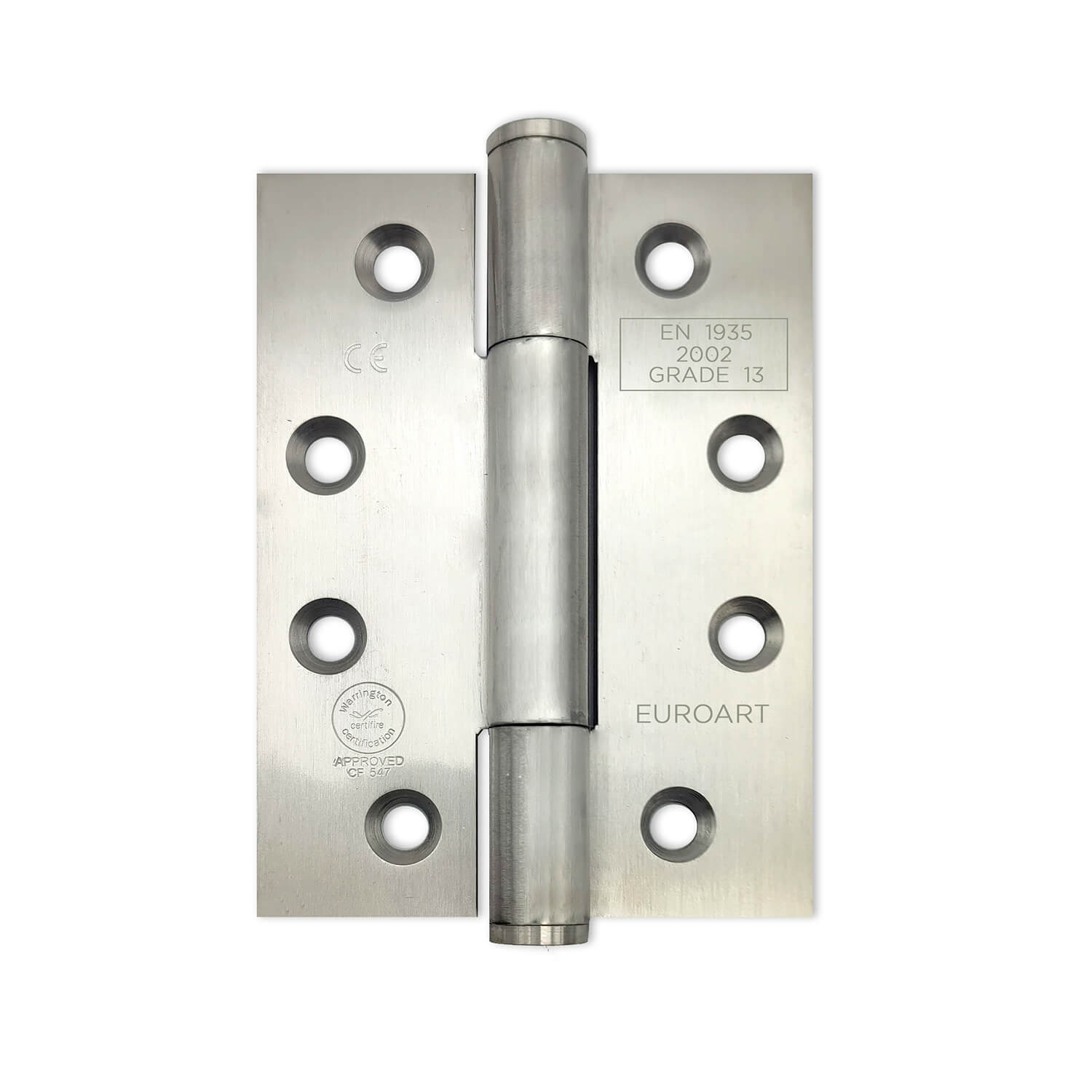 Concealled Bearing Hinge – Stainless Steel 100x75x3mm