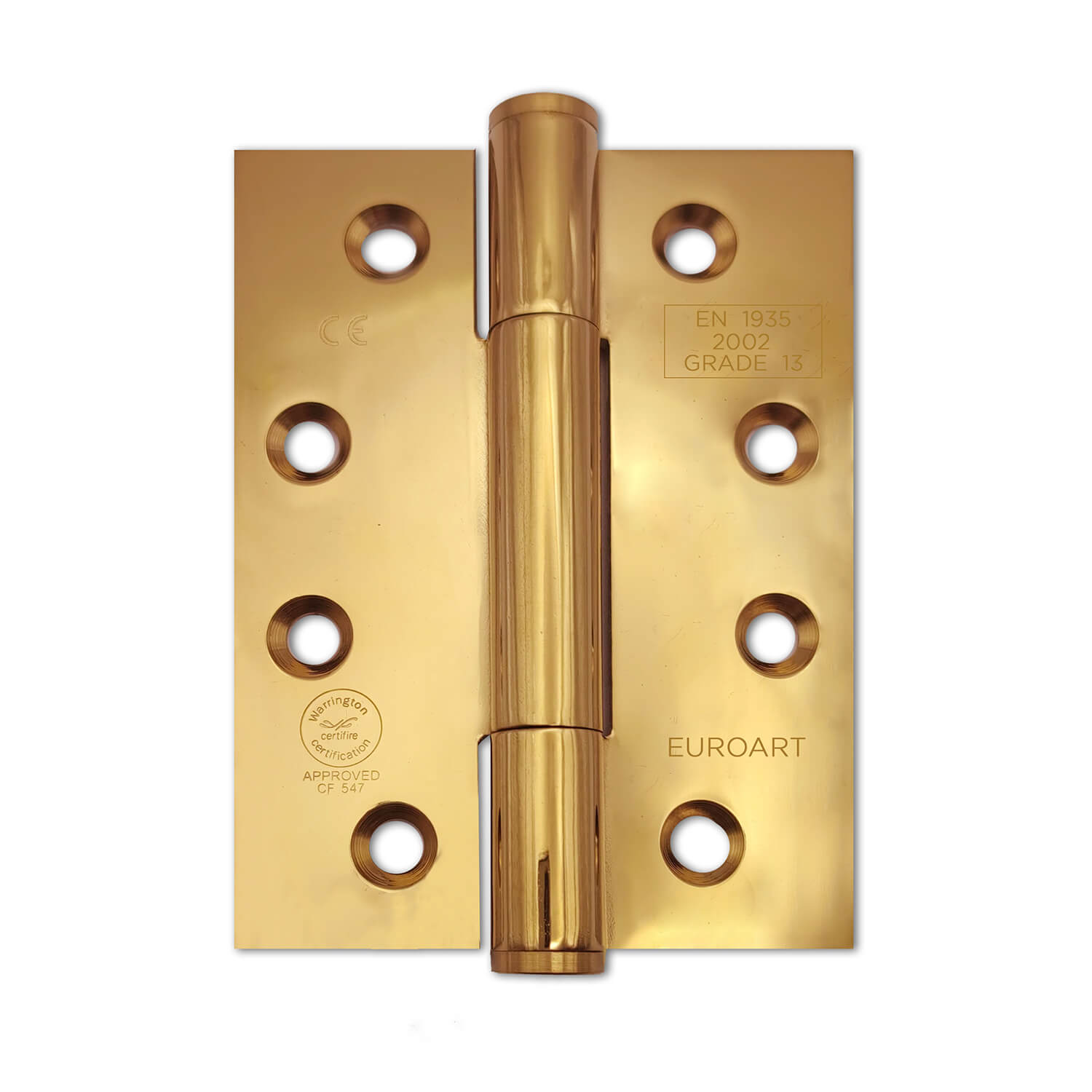 Concealled Bearing Hinge – Pvd Finish 100x75x3mm
