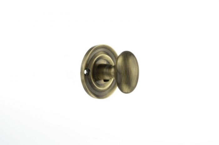 Atlantic Old English Solid Brass Bathroom Turn & Release, Antique Brass – Oeowcab