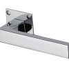 Heritage Brass Delta Low Profile Polished Chrome Handles On Square Rose (sold in pairs)
