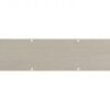 Atlantic Kick Plate Radius Corner Pre drilled with screws 960mm x 150mm - Satin Stainless Steel