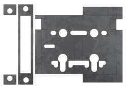 Atlantic Bathroom Lock Intumescent Lock Kit FD60 1mm
