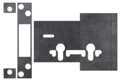 Atlantic Deadlock - Euro & 5LK Intumescent Lock Kit FD60 1mm