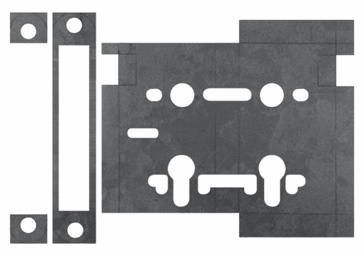 Atlantic Sashlock - Euro, 3LK & 5LK Intumescent Lock Kit FD60 1mm