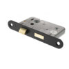 Atlantic Radius Corner Bathroom Lock [CE] 2.5" - Matt Black