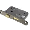 Atlantic Radius Corner Bathroom Lock [CE] 2.5" - Urban Bronze