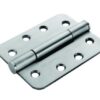 Carlisle Brass H3N1207/14SSS/R Ce14 100 X 75 X 3mm Concealed Bearing Triple Knuckle Hinge  Radius  Pair