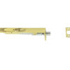 Frelan Hardware Radiused Lever Action Flush Bolt (203mm), PVD Polished Brass - JSS51RPVD
