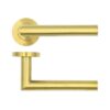 Lever on Rose Door Handle – 19mm – Satin Brass