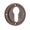 Burlington Standard Keyway Escutcheons Square Plain Black