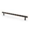 Alexander And Wilks Bamboo T-Bar Cabinet Pull 160Mm C/C Dark Bronze Pvd AW809B-224-DBZPVD
