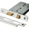 CARLISLE BRASS - BHSS5050SSS-R EASI - T HORIZONTAL BATHROOM LOCK 127MM - RADIUS