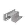 Zoo Hardware Adjustable Z & L Bracket for use with the ML1200 range of Maglocks BK1200ZL