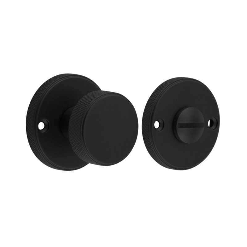 Burlington Westbourne Knurled Turn & Release Black 9 Burlington Westbourne Knurled Turn & Release Black