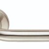CARLISLE BRASS - CSL1190BSS-201B NERA 19MM DIA. SAFETY LEVER ON CONCEALED FIX SPRUNG ROUND ROSE G201