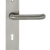 CleanTouch Anti-Bac RTD Safety Lever on Square Euro Backplate - Satin Chrome