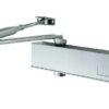 CARLISLE BRASS - DCS2024BC-SV OVERHEAD DOOR CLOSER VARIABLE POWER SIZE 2-4 C/W BACKCHECK & FIG 66 BRACKET