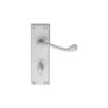 CARLISLE BRASS - DL54WCSC VICTORIAN SCROLL LEVER ON BACKPLATE - BATHROOM 57MM C/C