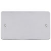 Eurolite Pss2B Double Blank Round Edge Polished Stainless Steel Plate