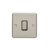 Eurolite En1Swssb 1 Gang 10Amp 2Way Switch Satin Enhance Range Black Trim