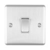 Eurolite En20Aswssw 1 Gang 20Amp Dp Switch Satin Enhance Range White Trim