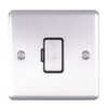 Eurolite Enuswfssg 13Amp Unswitched Fuse Spur Satin Enhance Range Grey Trim