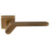 Carlisle Brass Pendio Door Handle On Concealed Square Rose - Antique Brass EUL130AB