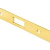 CARLISLE BRASS - FSF5008PVD FOREND STRIKE & FIXING PACK TO SUIT FLAT LATCH FLL5030