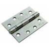 CARLISLE BRASS - HIN14325-13SSS EUROSPEC 102 X 76 X 2.5MM BALL BEARING HINGE - GRADE 13