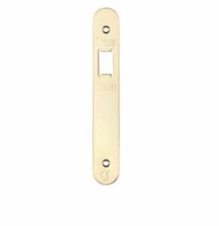Zoo Hardware ZLAP12-ETB Spare Sq. Acc Pk for UK Upright Latch - Contains Forend, Strike & Screws - PVD Etna Bronze