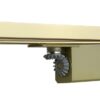 Rutland TS.11204 Door Closer EN 2-4 Concealed Cam Action Door Closer c/w Micro Rail & Connector Bar PVD Brass