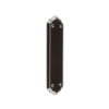 Frelan Black Silverline Finger Plate JC63 Porcelain