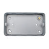 Eurolite Mc8024 40Mm 2 Gang Metal Clad Box With Terminal