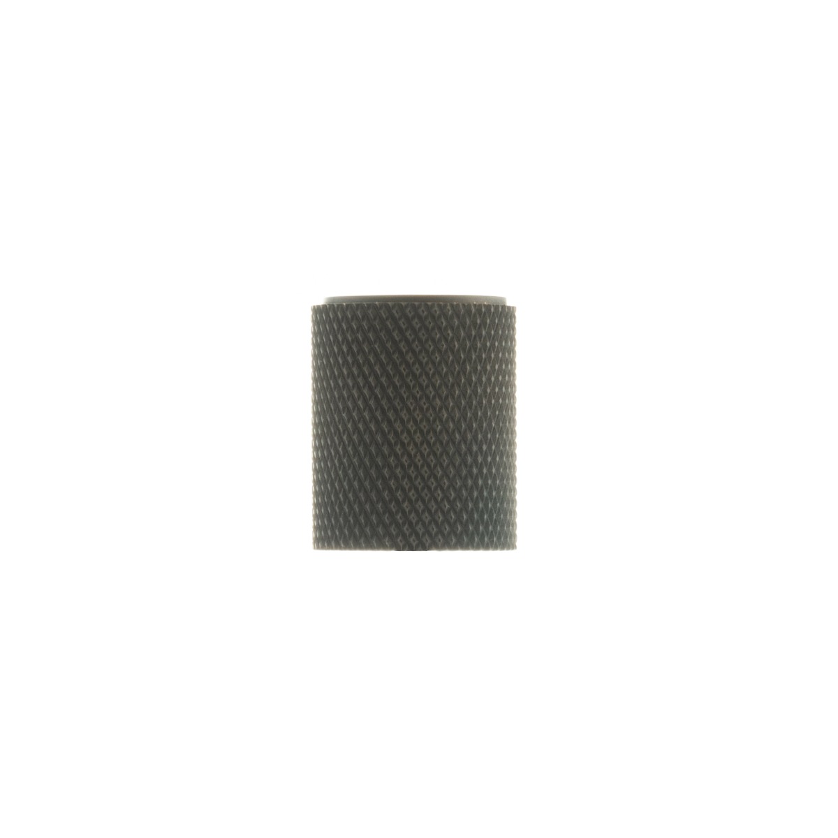 Millhouse Brass Watson Cylinder Knurled Cabinet Knob on Concealed Fix - Urban Dark Bronze MHCK1820UDB