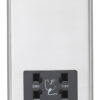 Eurolite Pssshsb Dual Voltage Shaver Socket Round Edge Polished Stainless Steel Plate Black Interior