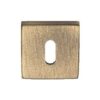 CARLISLE BRASS - QE003AB ESCUTCHEON - LOCK PROFILE ON CONCEALED FIX SQUARE ROSE BGO (BRUSHED BRONZE MATT) ARTQE